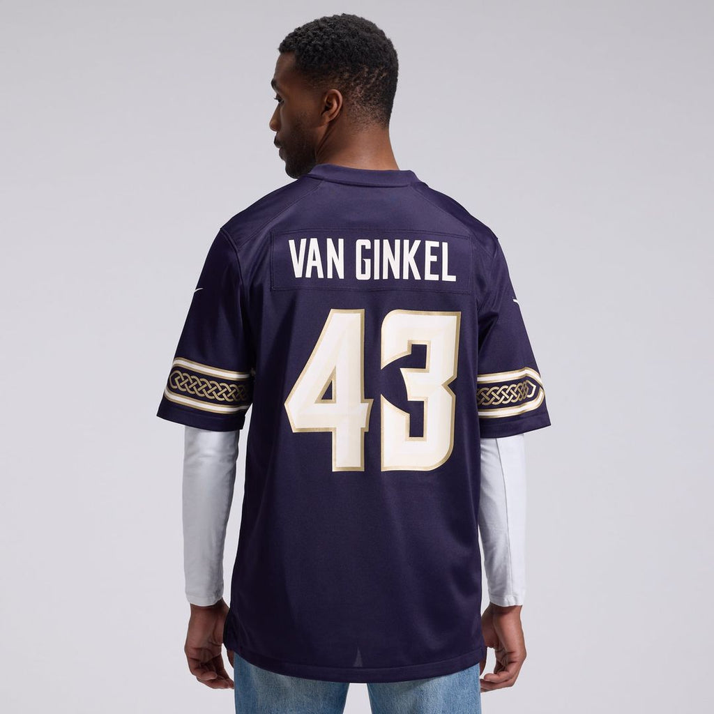 Andrew Van Ginkel Minnesota Vikings 2026 Rivalries Collection Jersey - Purple