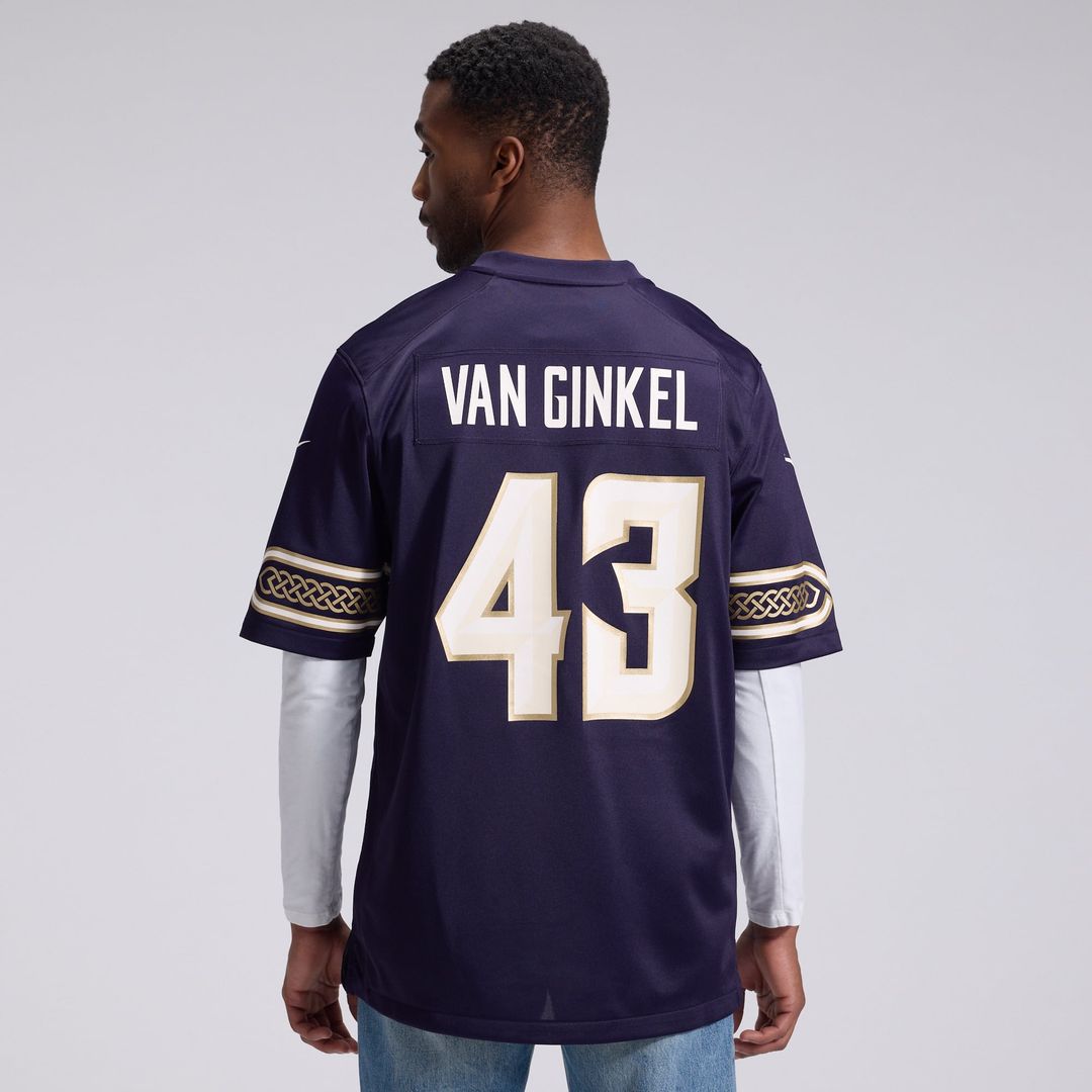 Andrew Van Ginkel Minnesota Vikings 2026 Rivalries Collection Jersey - Purple