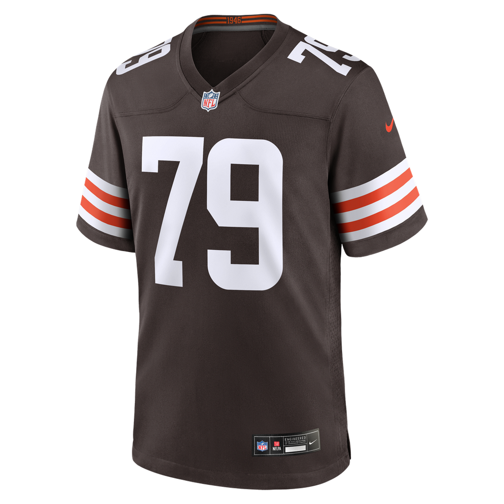Dawand Jones Cleveland Browns Team Jersey - Brown