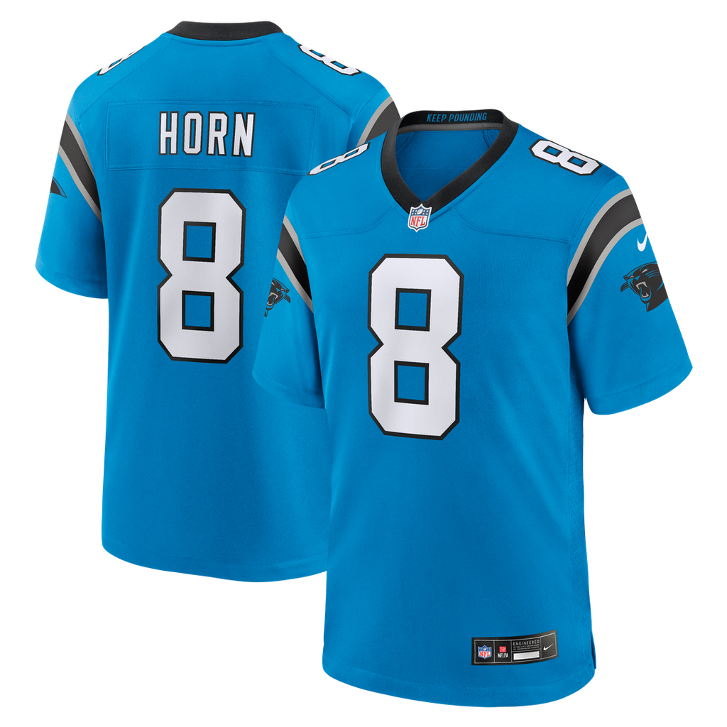 Jaycee Horn Carolina Panthers Alternate Jersey - Blue