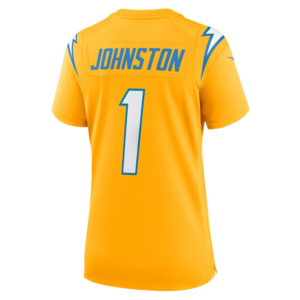 Quentin Johnston Los Angeles Chargers Women's Alternate Super Chargers Jersey - Navy