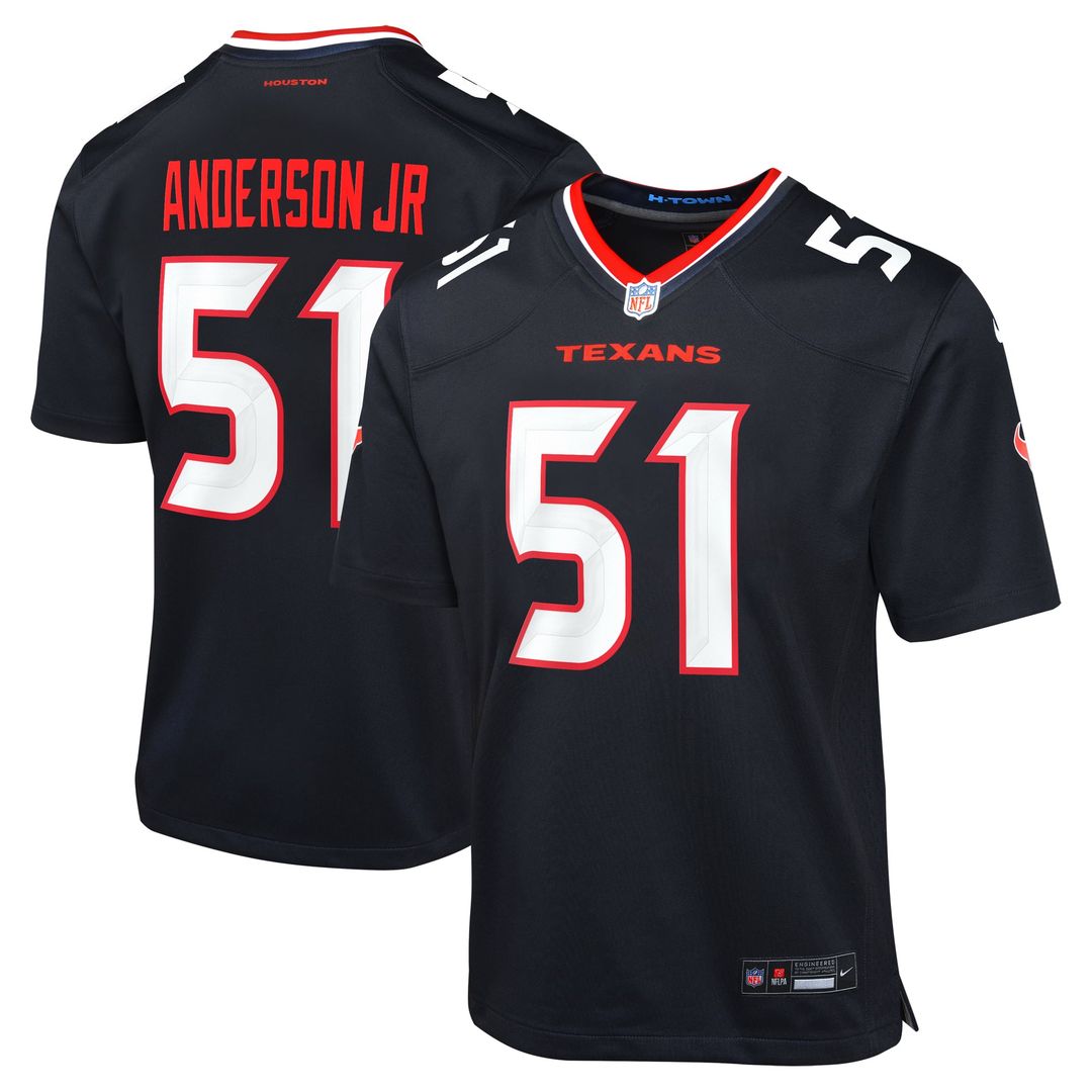 Will Anderson Jr. Houston Texans Youth Jersey - Navy
