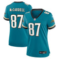 Keenan McCardell Jacksonville Jaguars Women's Prowler Throwback Retired Player Jersey - Teal