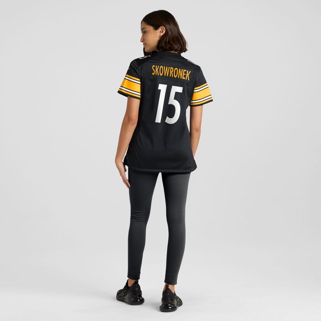 Ben Skowronek Pittsburgh Steelers Women's Team Jersey - Black
