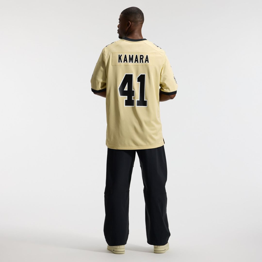 Alvin Kamara New Orleans Saints Gameday Golds Alternate Jersey - Gold