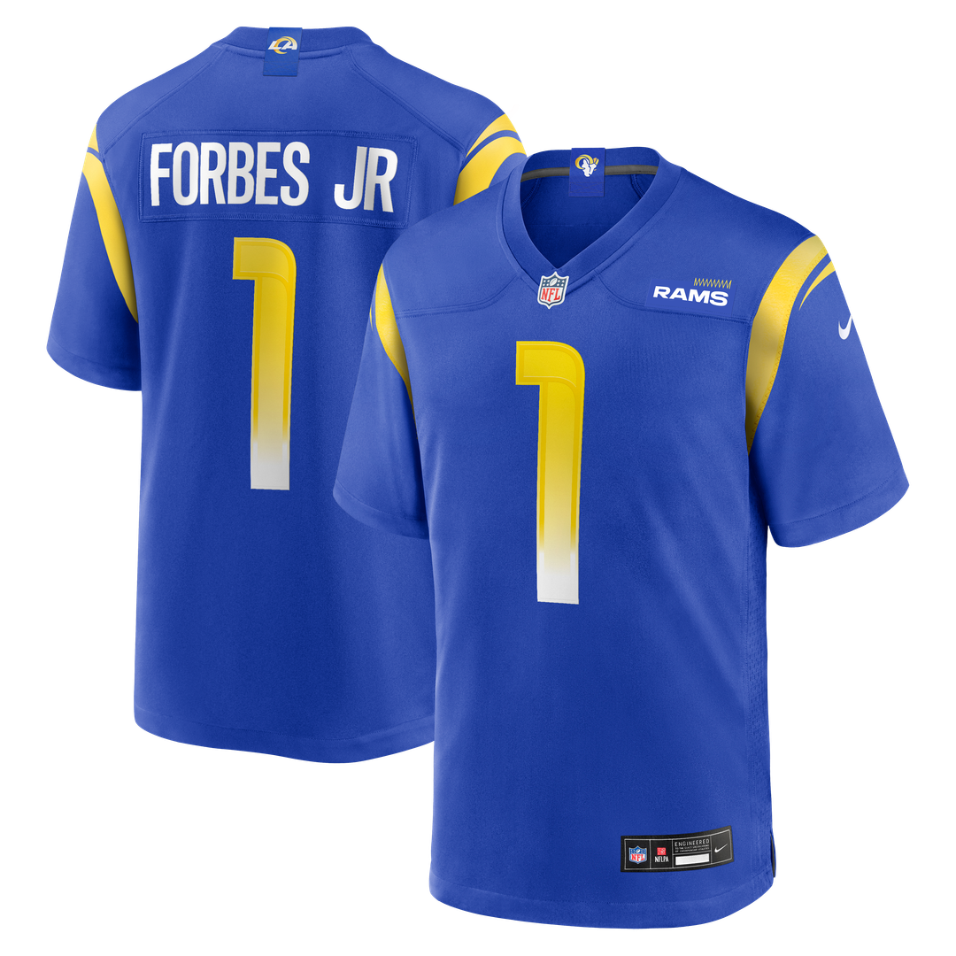Emmanuel Forbes Jr. Los Angeles Rams Team Jersey - Royal