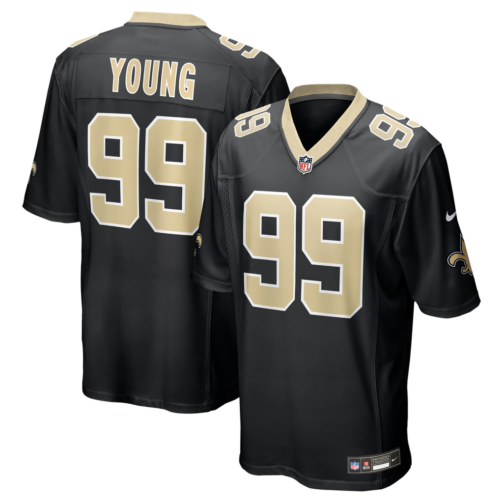 Chase Young New Orleans Saints Jersey - Black