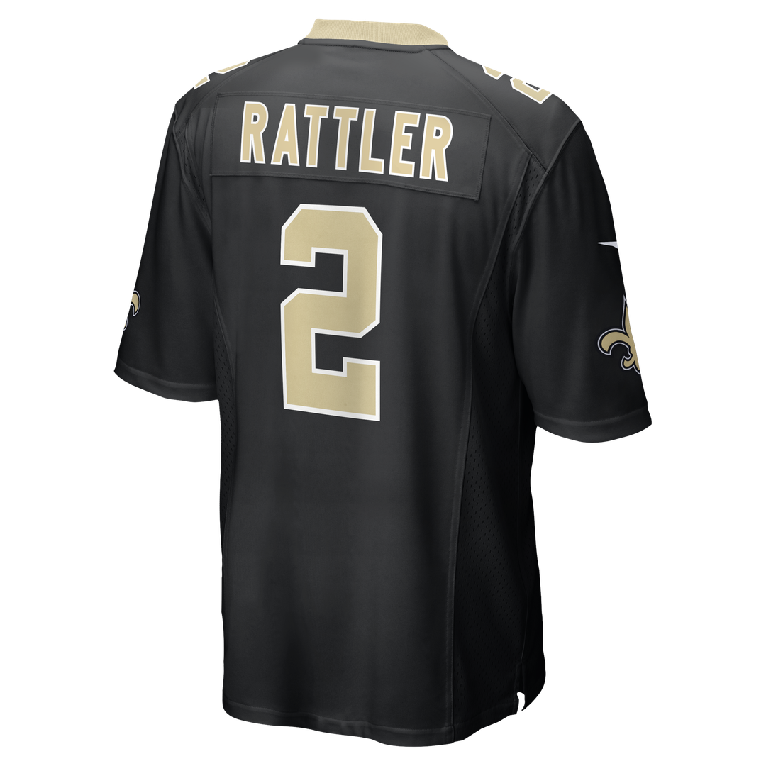 Spencer Rattler New Orleans Saints Team Jersey - Black