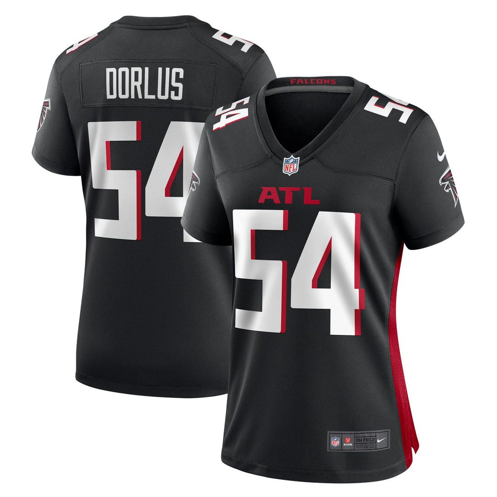 Brandon Dorlus Atlanta Falcons Women's Team Jersey - Black