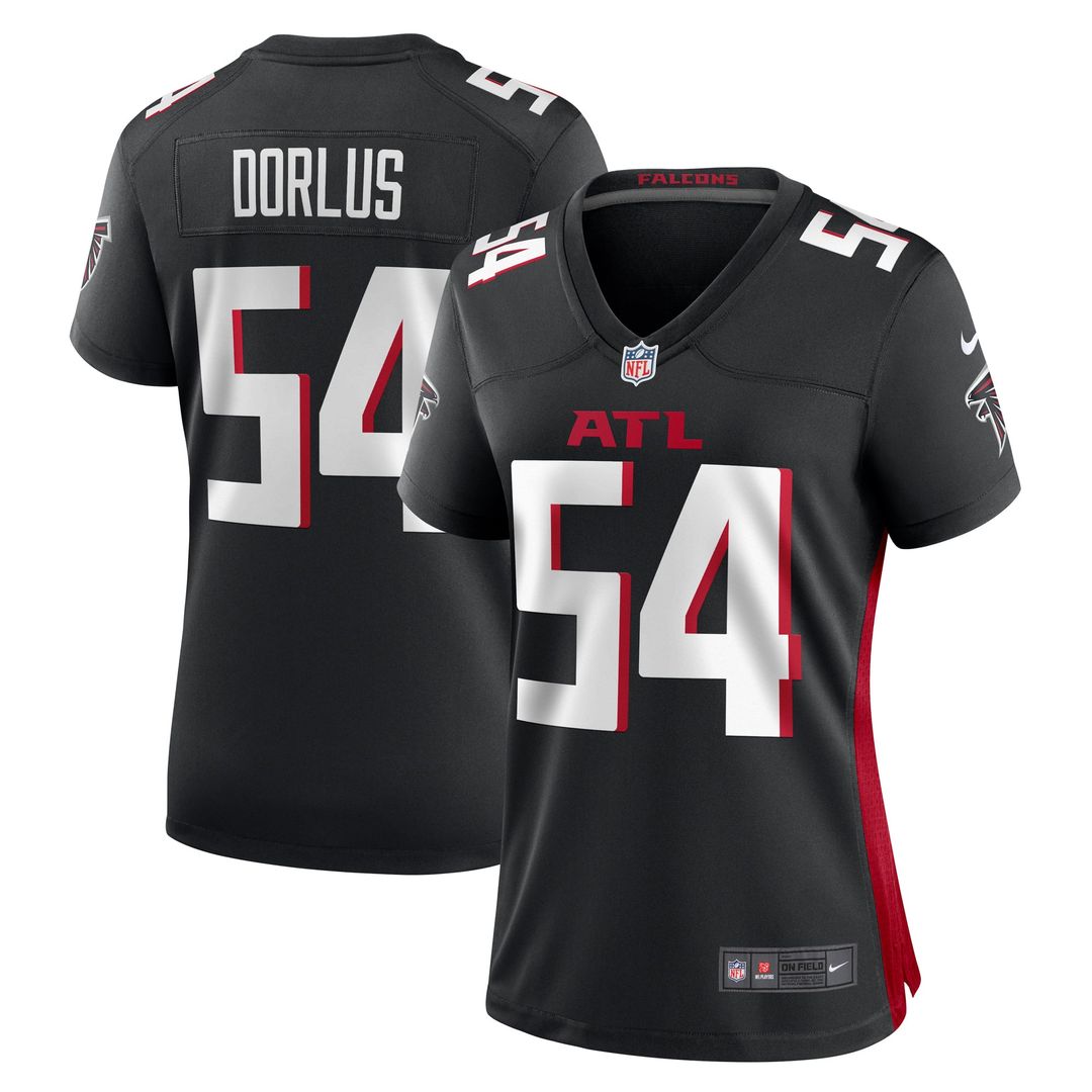 Brandon Dorlus Atlanta Falcons Women's Team Jersey - Black