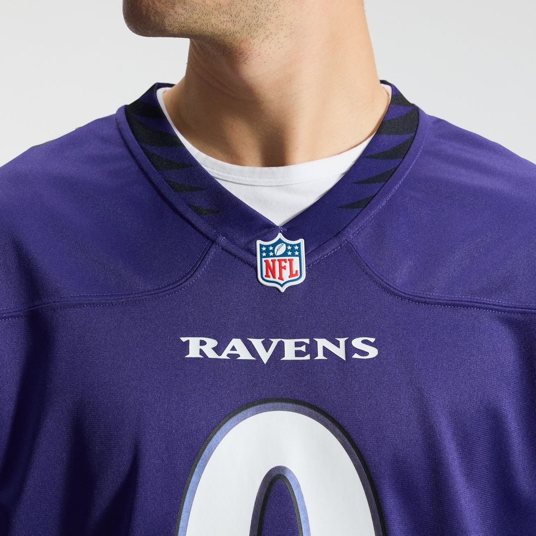 Roquan Smith Baltimore Ravens Team Jersey - Purple