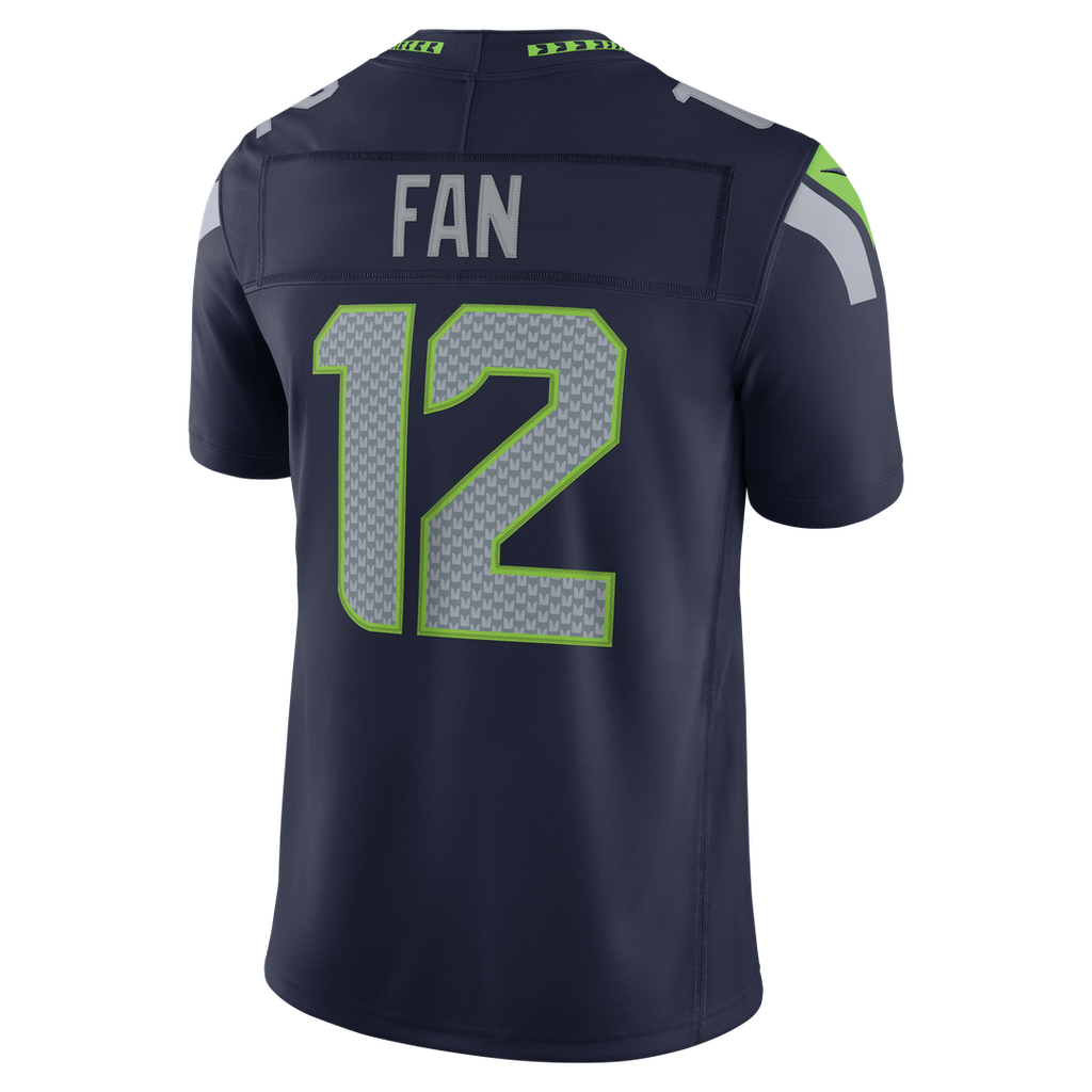 12s Seattle Seahawks Team Stitched Jersey - College Navy