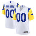 Los Angeles Rams Youth Custom Jersey - White