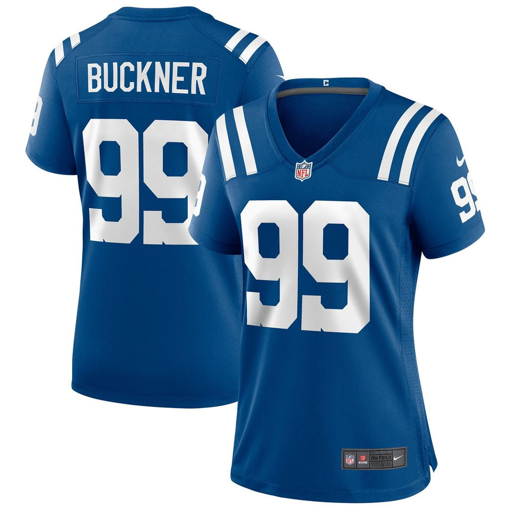 DeForest Buckner Indianapolis Colts Women's Jersey - Royal