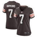 Dustin Hopkins Cleveland Browns Women's Team Jersey - Brown