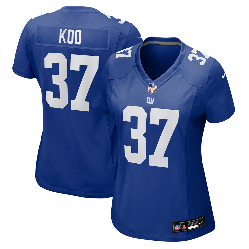Younghoe Koo New York Giants Women's Team Jersey - Royal
