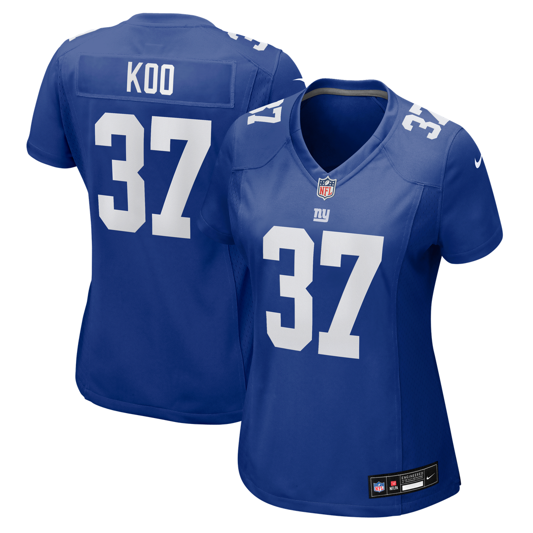 Younghoe Koo New York Giants Women's Team Jersey - Royal