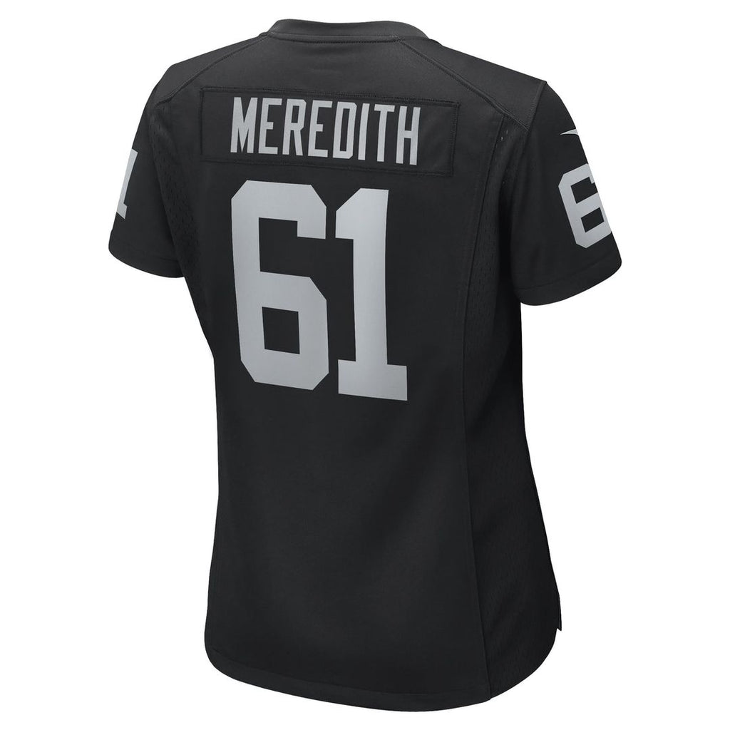 Meredith Las Vegas Raiders Women's Jersey - Black