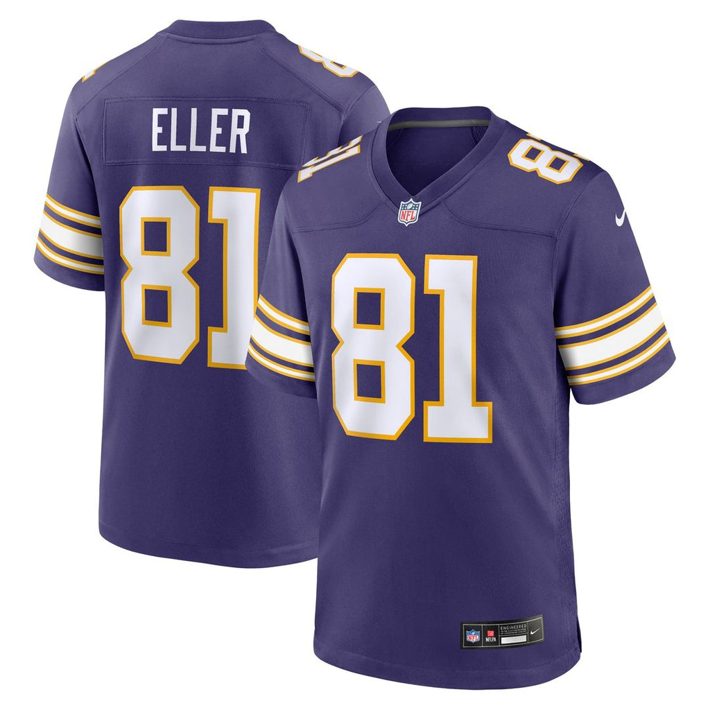 Carl Eller Minnesota Vikings Retired Player Alternate Jersey - Purple