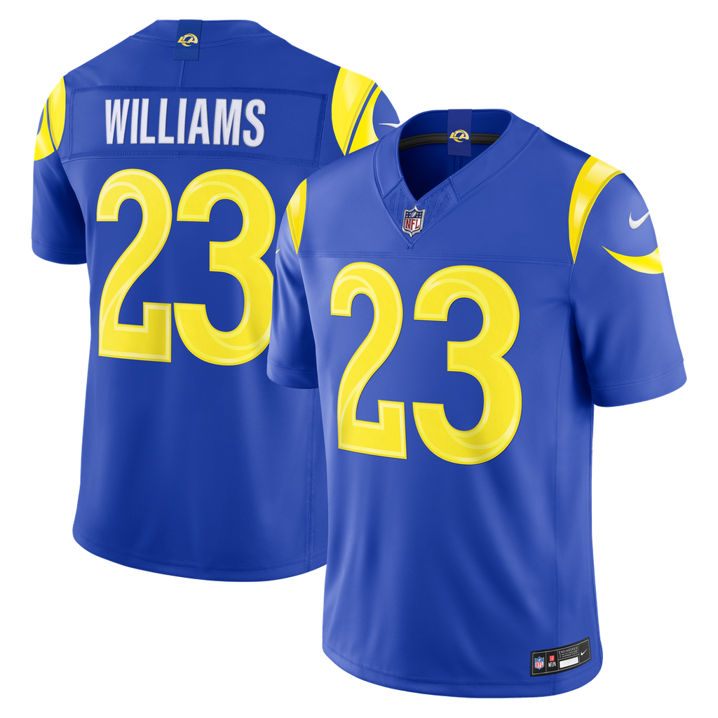 Kyren Williams Los Angeles Rams Team Stitched Jersey - Royal