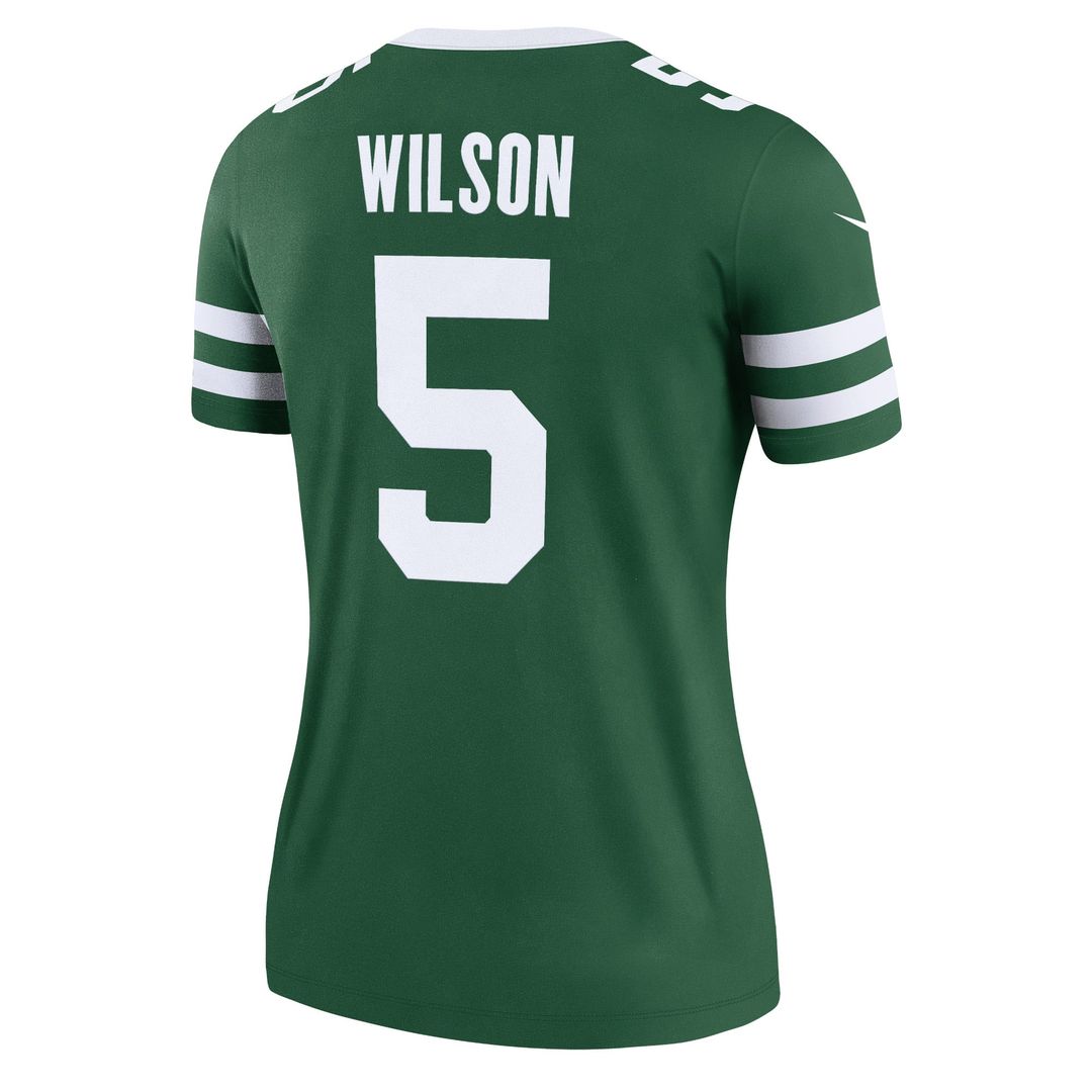 Garrett Wilson New York Jets Women's Alternate Legend Player Performance Top - Classic Alternate White