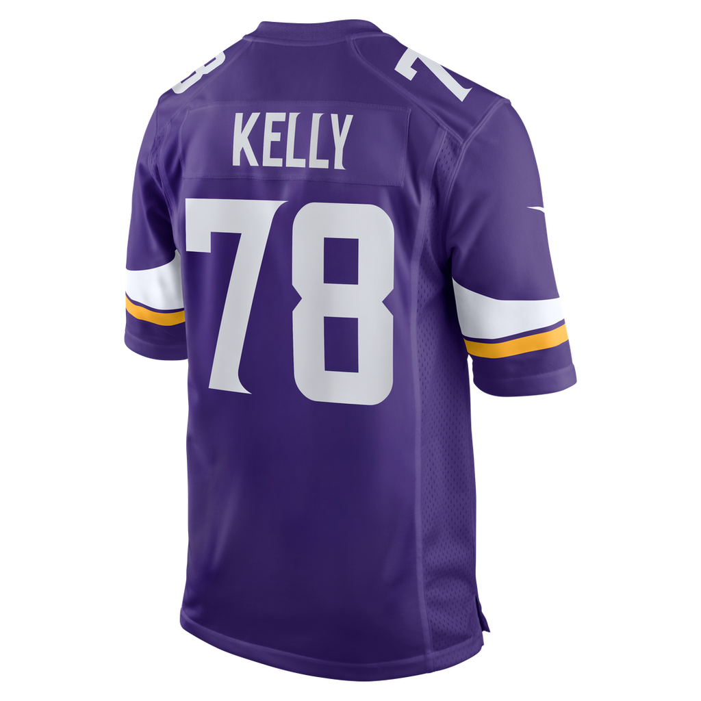 Ryan Kelly Minnesota Vikings Team Jersey - Purple