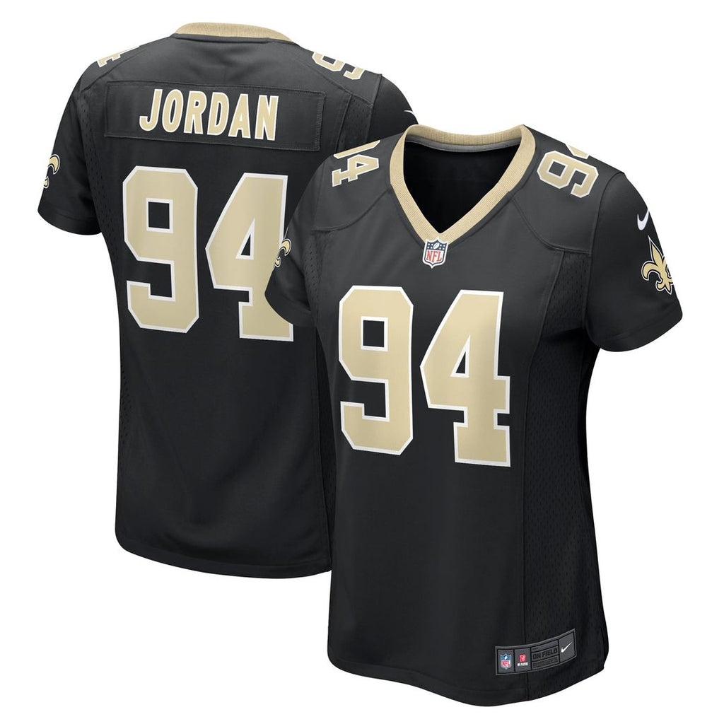 Cameron New Orleans Saints Women's Team Jersey - Black