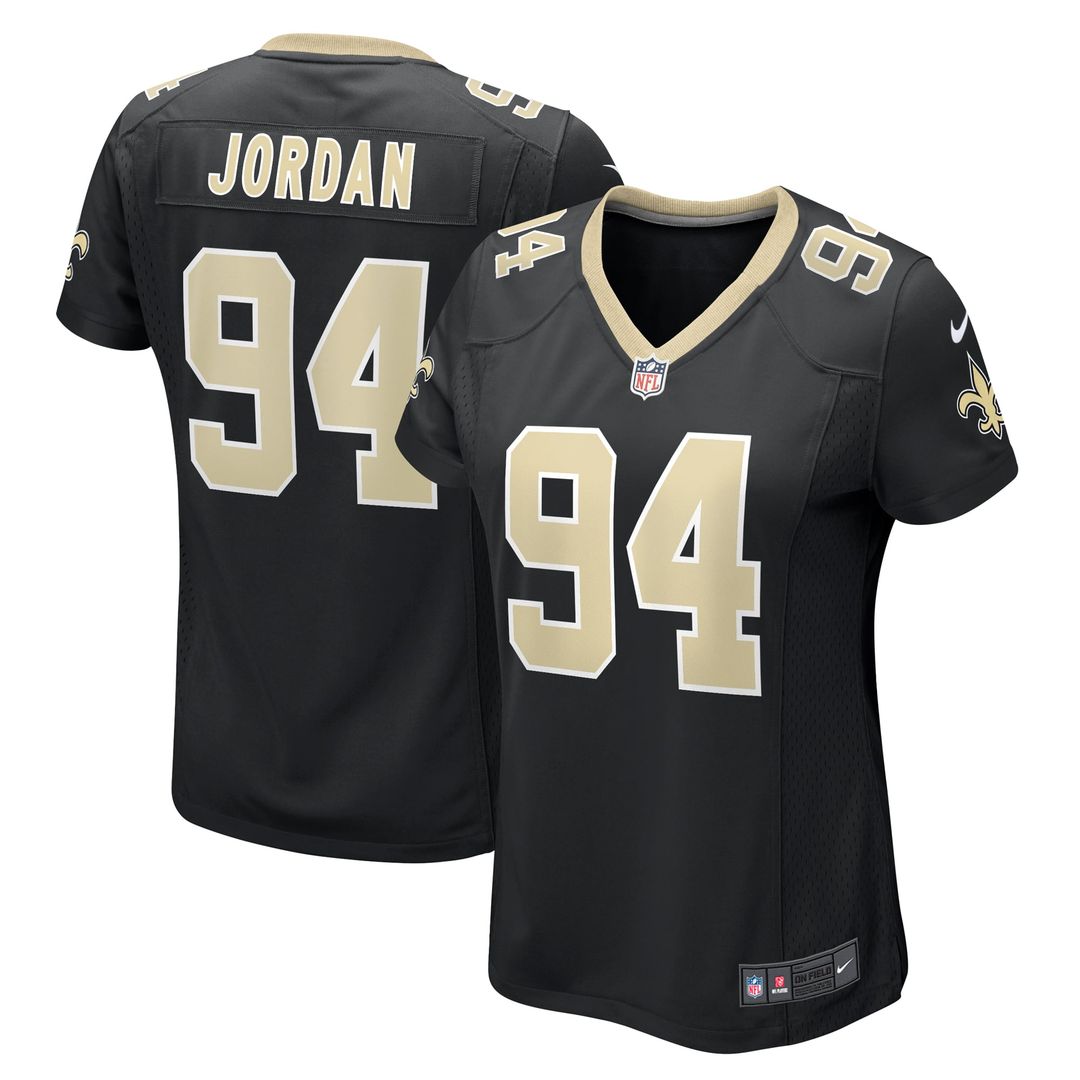 Cameron New Orleans Saints Women's Team Jersey - Black