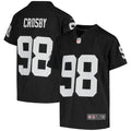 Maxx Crosby Las Vegas Raiders Youth Jersey - Black