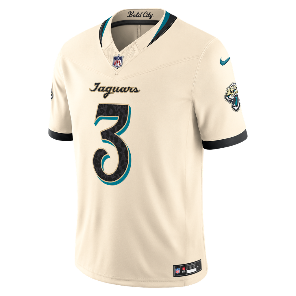 Jakobi Meyers Jacksonville Jaguars 2026 Rivalries Collection Stitched Jersey - Natural