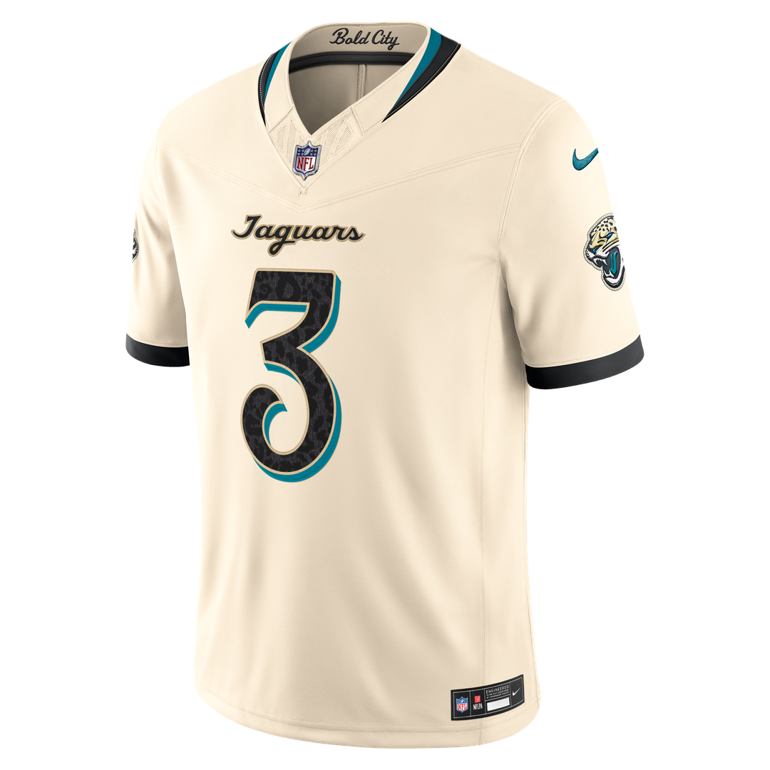 Jakobi Meyers Jacksonville Jaguars 2026 Rivalries Collection Stitched Jersey - Natural