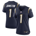 Quentin Johnston Los Angeles Chargers Women's Alternate Super Chargers Jersey - Navy