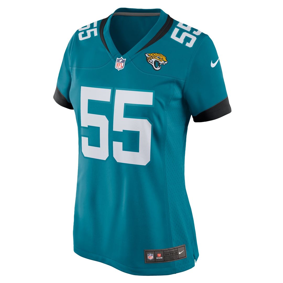 Dequan Jackson Jacksonville Jaguars Women's Jersey - Teal