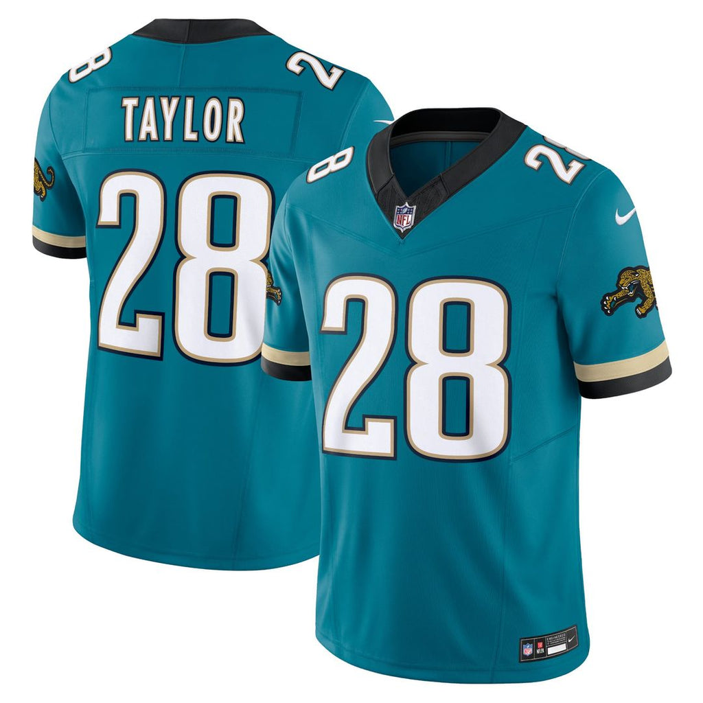 Fred Taylor Jacksonville Jaguars Prowler Throwback Limited Retired Player Jersey - Teal
