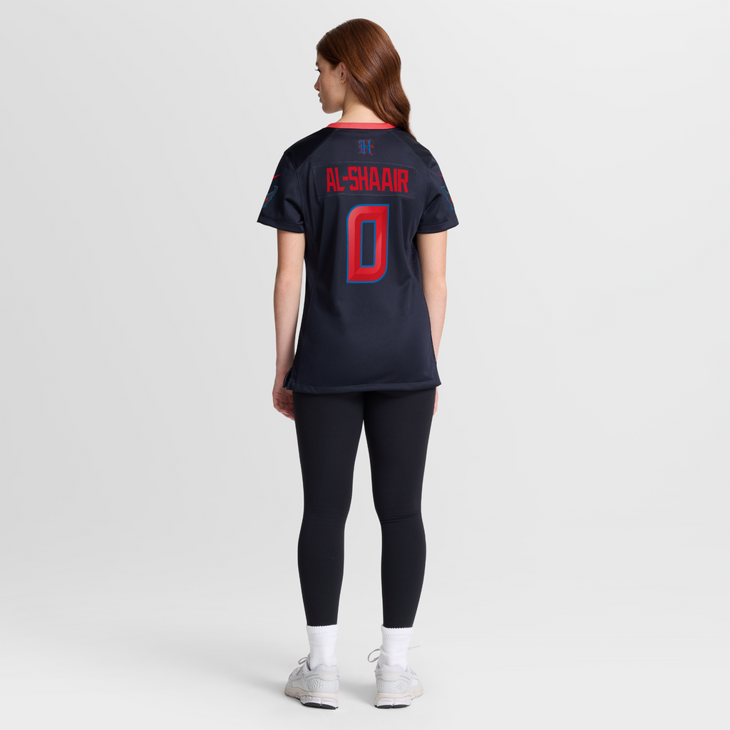 Azeez Al-Shaair Houston Texans Women's Alternate Jersey - Navy