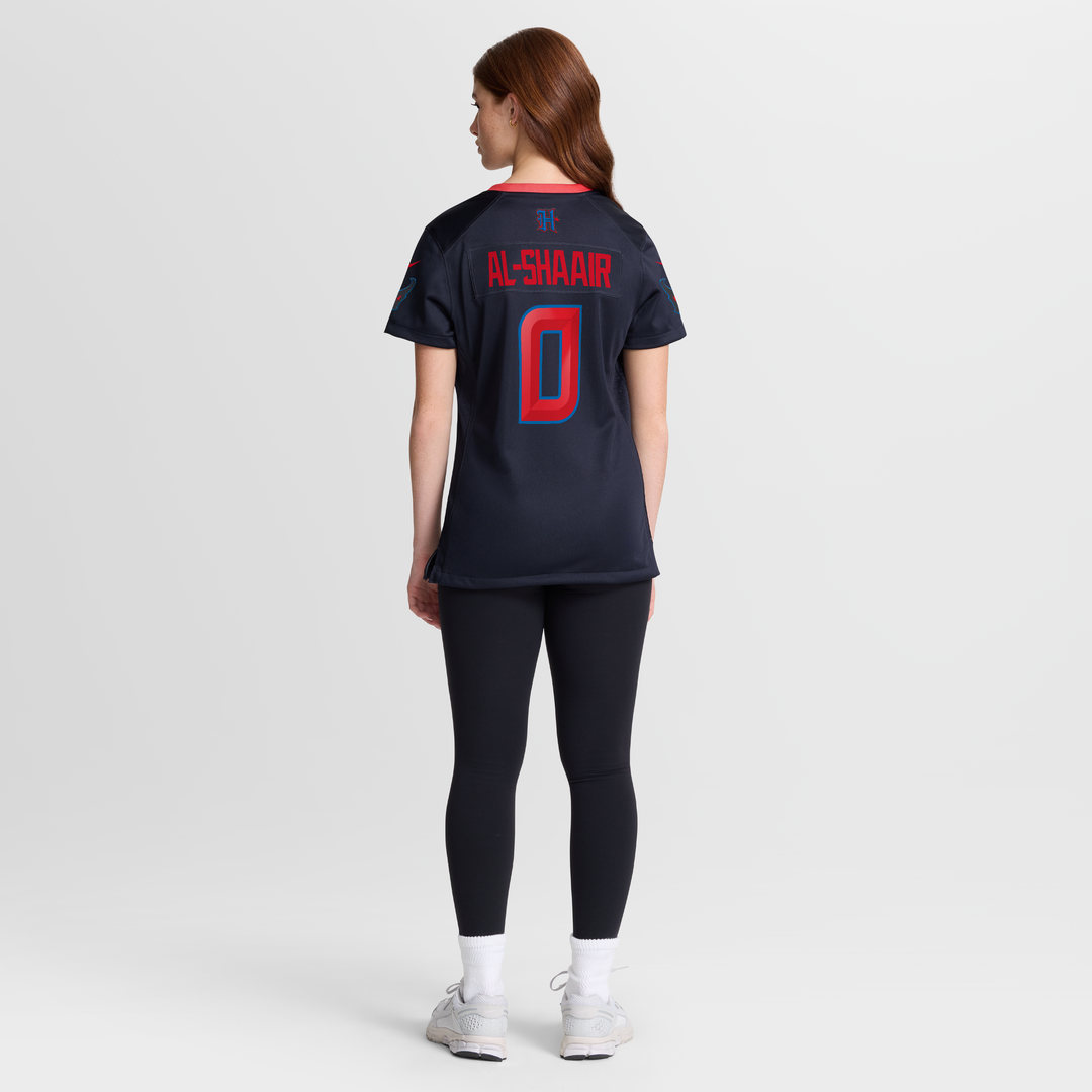 Azeez Al-Shaair Houston Texans Women's Alternate Jersey - Navy