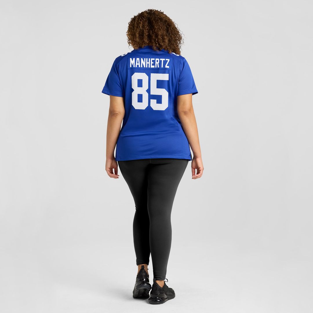 Chris Manhertz New York Giants Women's Jersey - Royal