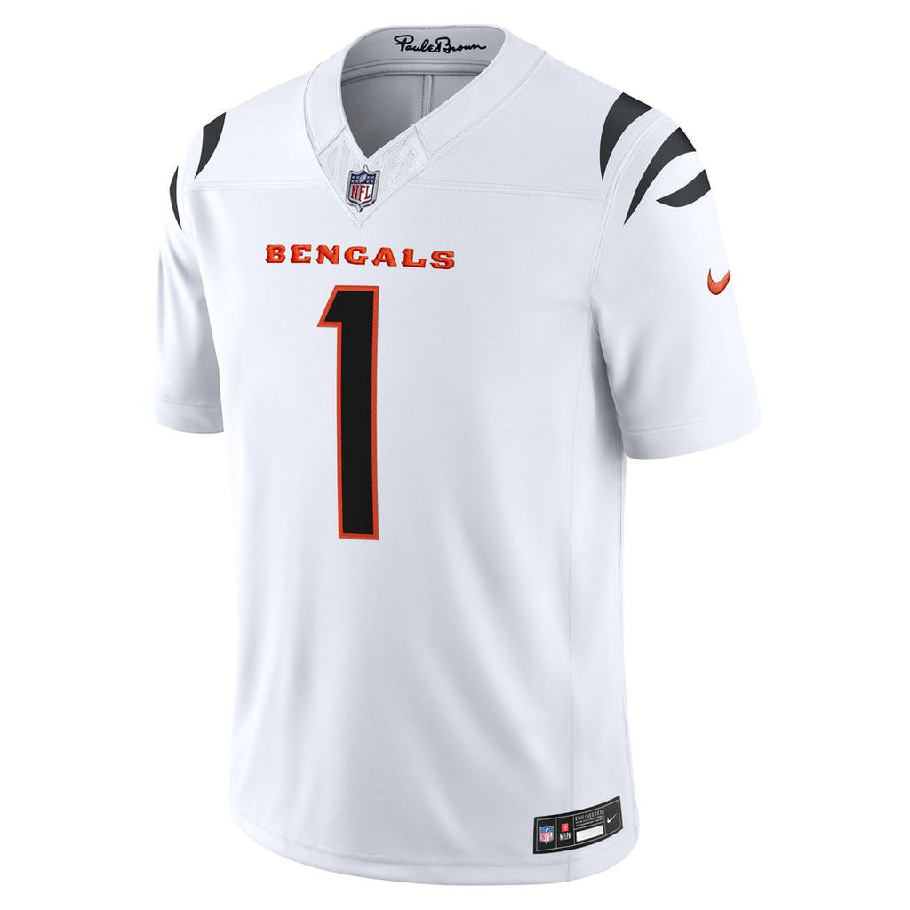 Ja'Marr Chase Cincinnati Bengals Alternate Stitched Jersey - Orange