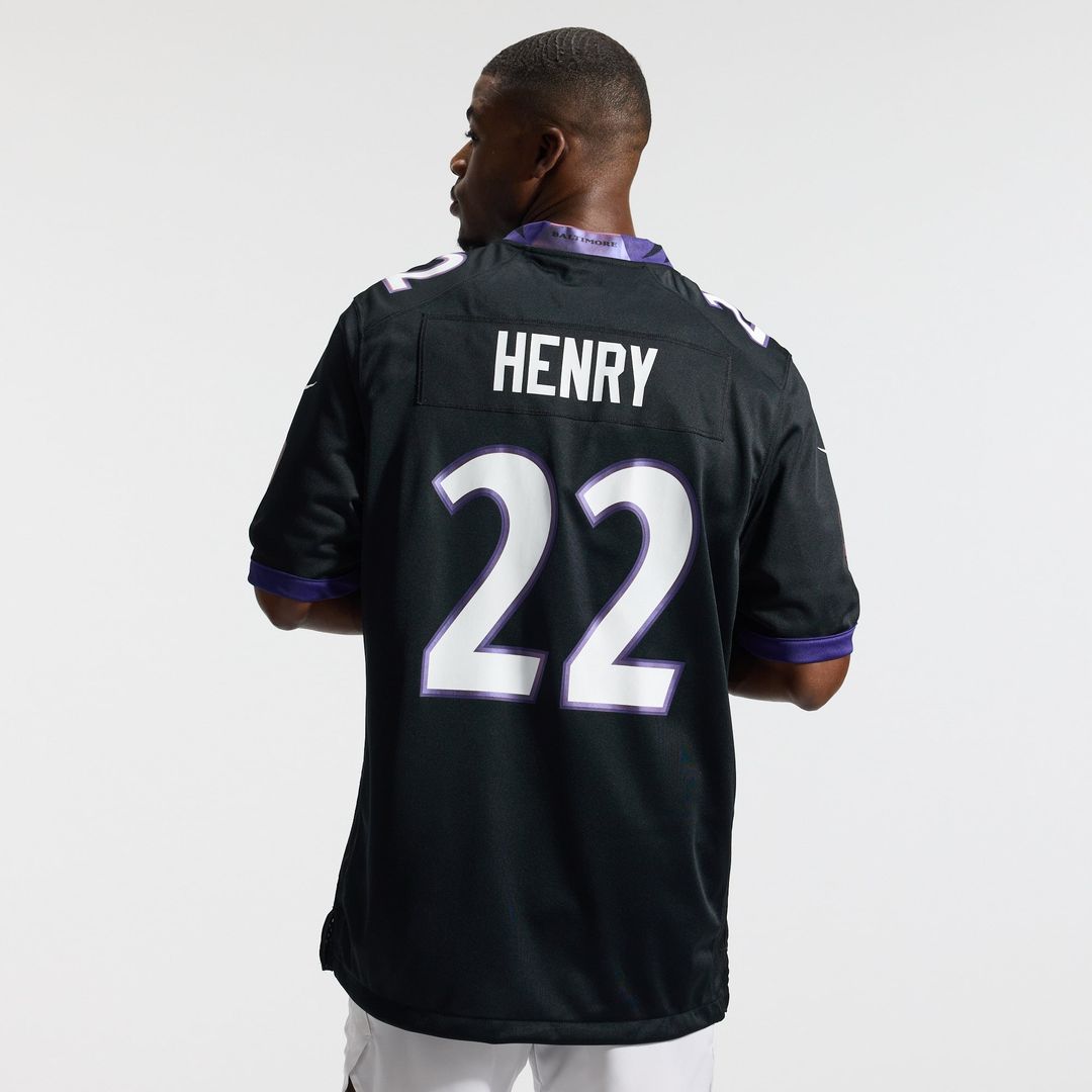 Derrick Henry Baltimore Ravens Alternate Jersey - Black