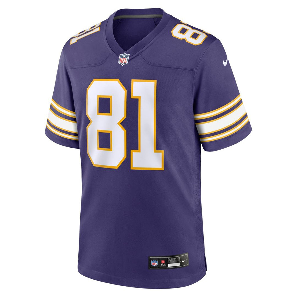 Carl Eller Minnesota Vikings Retired Player Alternate Jersey - Purple