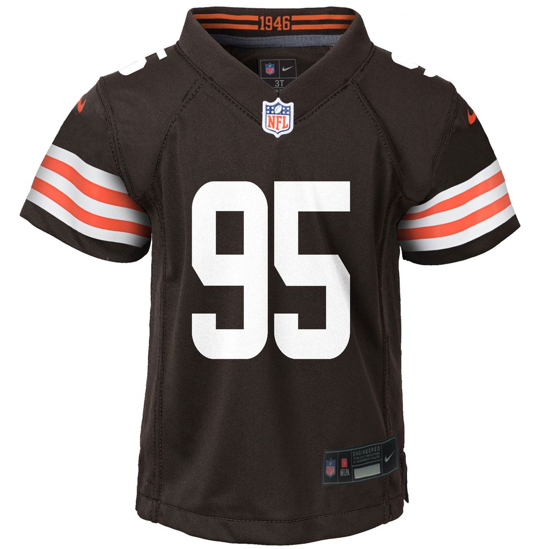 Myles Garrett Cleveland Browns Preschool Player Jersey - Brown