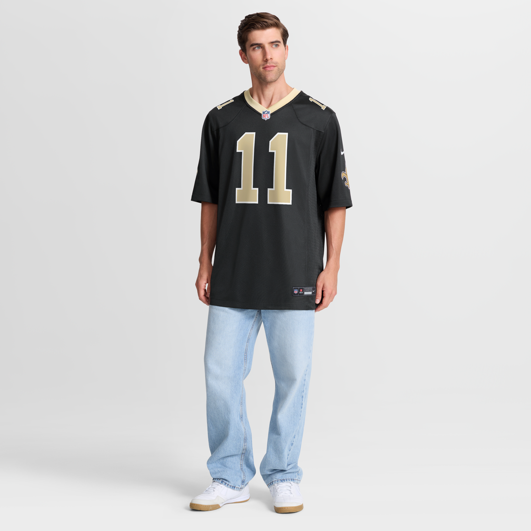 Zach Wilson New Orleans Saints Team Jersey - Black