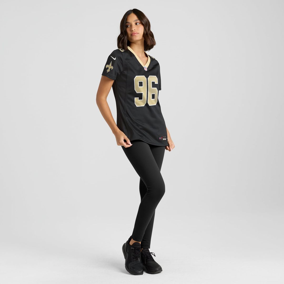 Carl Granderson New Orleans Saints Women's Jersey - Black