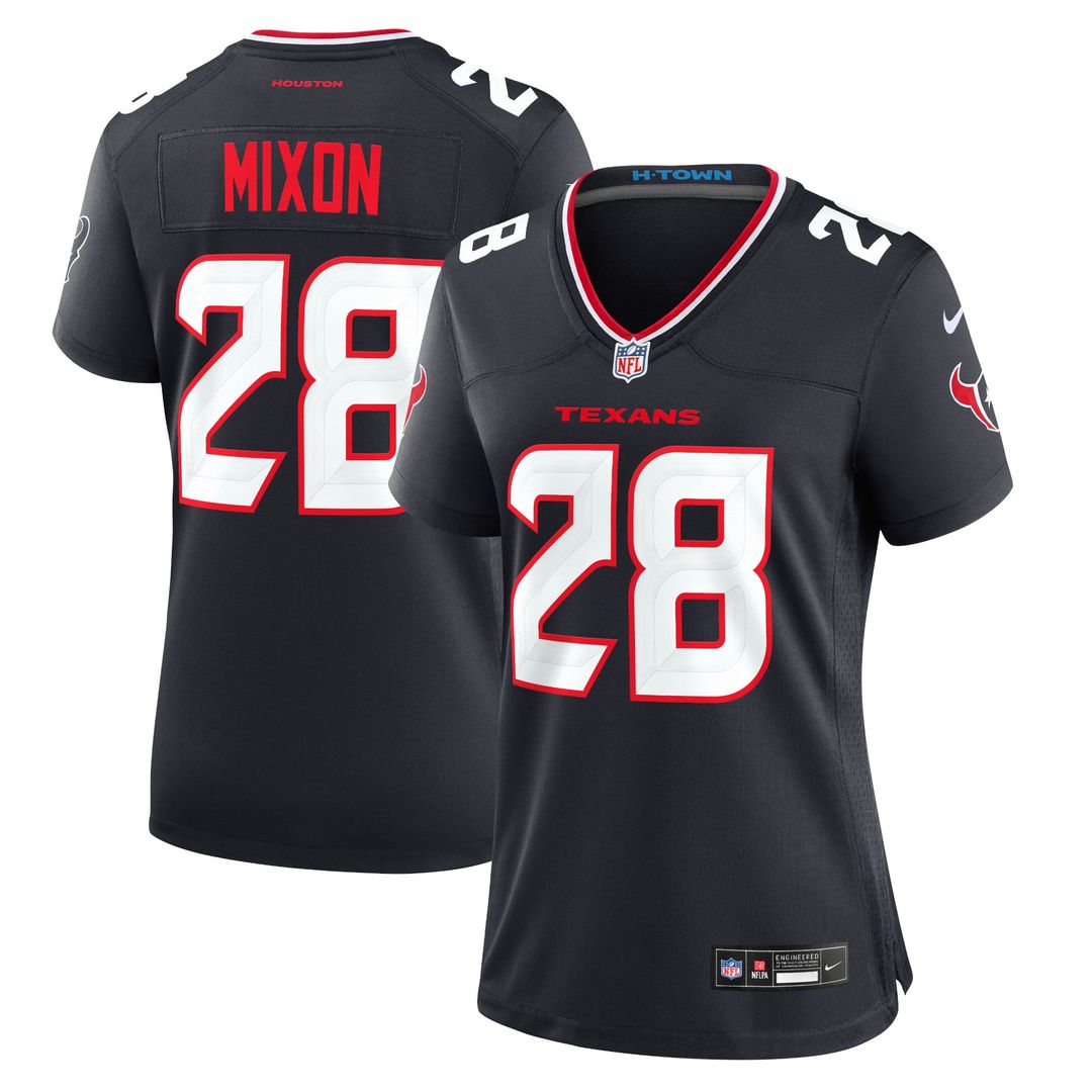 Joe Mixon Houston Texans Women's Jersey - Navy
