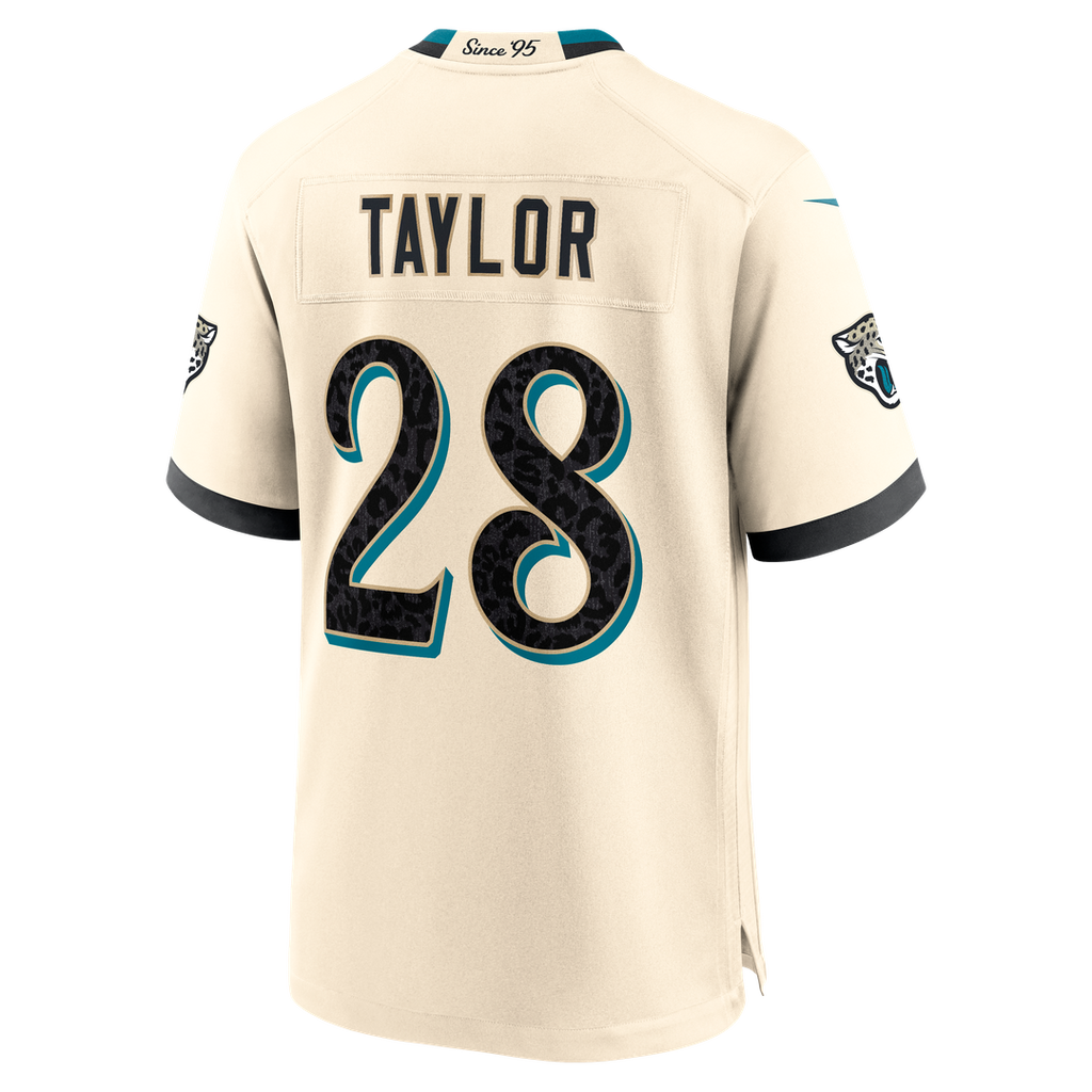 Fred Taylor Jacksonville Jaguars 2026 Rivalries Collection Jersey - Natural