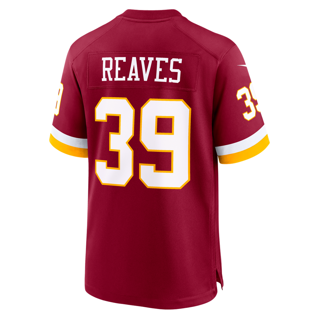 Jeremy Reaves Washington Commanders Jersey - Burgundy