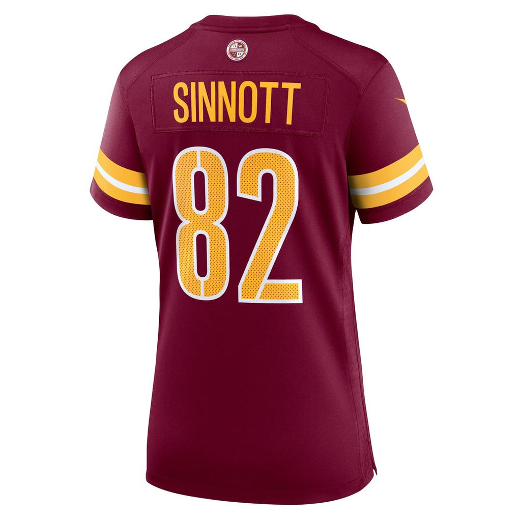 Ben Sinnott Washington Commanders Women's Team Jersey - Burgundy