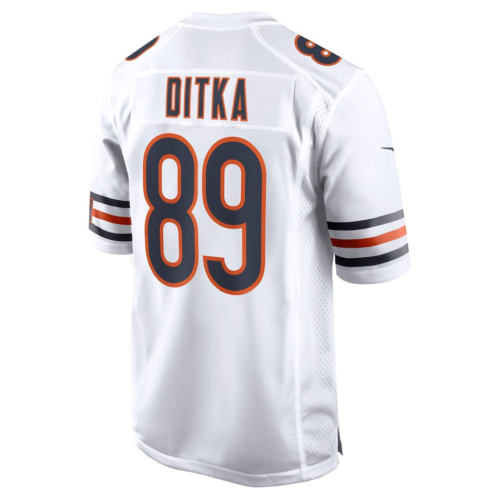 Mike Ditka Chicago Bears Retired Player Jersey - White