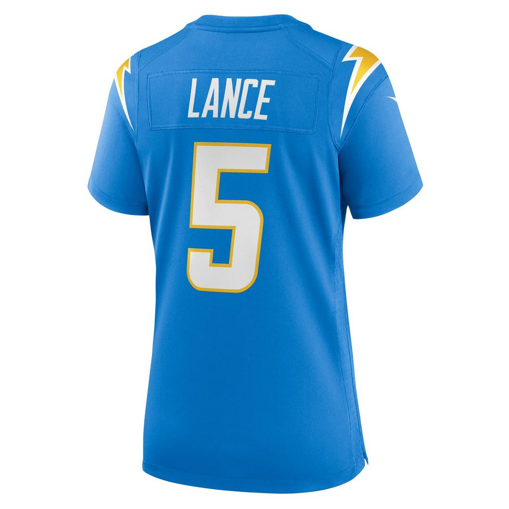 Trey Lance Los Angeles Chargers Women's Team Jersey - Powder Blue