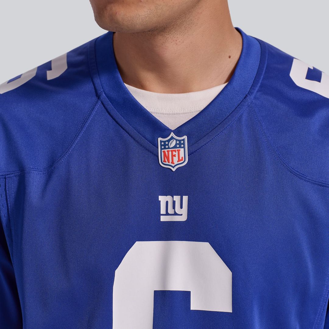 Jaxson Dart New York Giants Jersey - White